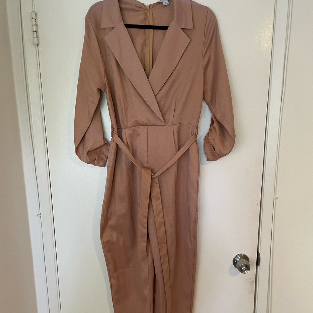 Vintage Favlux pink jumpsuit